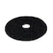 3M 3M 17 in. D Non-Woven Natural/Polyester Fiber Floor Polishing Pad Black 7300-17 - alternate 1